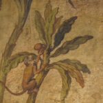 Pair Antique painted wall panels - Image 7