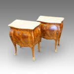 Pair of antique bedside cabinets - Image 2