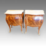 Pair of antique bedside cabinets - Image 3