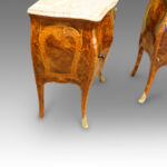 Pair of antique bedside cabinets - Image 4