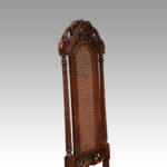 Pair of Victorian Carolean style oak chairs - Image 12