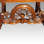 Pair of Victorian Carolean style oak chairs - Image 11