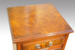 Pair of Edwardian Burr Walnut Bedside Chests - Image 3