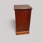 Pair Edwardian inlaid bedside cabinets - Image 5