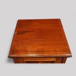 Pair Edwardian inlaid bedside cabinets - Image 6