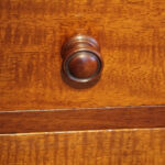 Pair Victorian mahogany bedside chests - Image 4