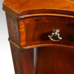 Pair inlaid mahogany end tables - Image 5