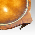 Pair inlaid mahogany end tables - Image 4