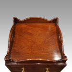 Pair mahogany bedside cabinets - Image 3