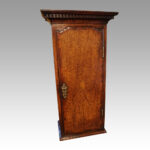 Pair of Antique oak hanging cabinets - Image 6