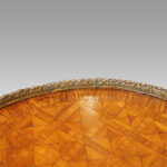Pair of Antique oval side tables - Image 7