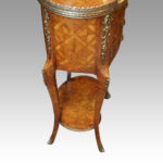 Pair of Antique oval side tables - Image 4