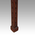 Edwardian Chippendale mahogany stools - Image 5