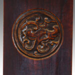 Pair of Chinese yoke back armchairs - Image 9