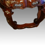 Pair of Chinese inlaid stands - Image 4