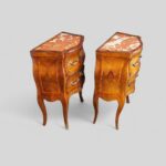 Pair of Continental bedside chests - Image 2