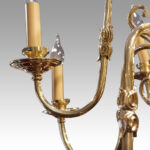 Pair of Dutch brass chandeliers - Image 5