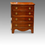 Pair of mahogany bedside chests Now Sold - Image 2