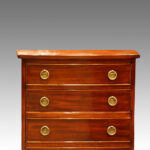 Pair of mahogany bedside chests Now Sold - Image 3