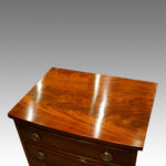 Pair of mahogany bedside chests Now Sold - Image 5