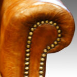 Pair of Edwardian club chairs Now Sold - Image 4