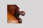 Pair of Edwardian leather club chairs - Image 7