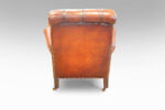 Pair of Edwardian leather club chairs - Image 3