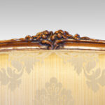 Pair of Edwardian walnut small sofas - Image 8