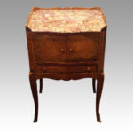 Pair of French bedside cabinets - Image 7