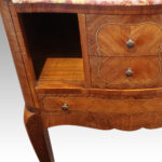 Pair of French bedside cabinets - Image 8