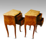 Pair of French bedside cabinets - Image 9