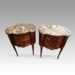 Pair of French bedside chests - Image 4