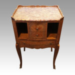Pair of French bedside cabinets - Image 3