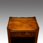 Pair of French country bedside cabinets - Image 5