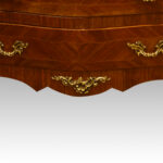 Pair of French walnut bedside cabinets - Image 6