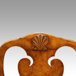 Pair of George I walnut style side chairs - Image 8