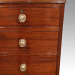 Pair of Georgian bow chests of drawers - Image 8