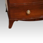 Pair of Georgian bow chests of drawers - Image 6