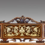 Pair of Inlaid rosewood side chairs Now Sold - Image 2