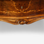 Pair of fine inlaid walnut Italian commodes - Image 3
