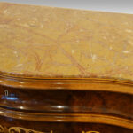 Pair of fine inlaid walnut Italian commodes - Image 12