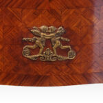 Pair of Continental parquetry oval cabinets - Image 11