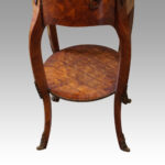 Pair of Continental parquetry oval cabinets - Image 6