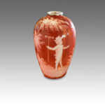 Pair of Victorian Mary Gregory vases - Image 2