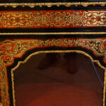Pair of Victorian boulle cabinets - Image 10