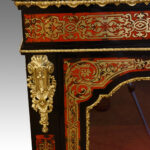 Pair of Victorian boulle cabinets - Image 7