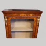 Pair of Victorian inlaid pier cabinets - Image 3