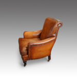 Pair of Victorian leather club chairs - Image 2