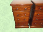 Pair of Victorian Mahogany Bedside Chests - Image 2