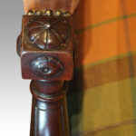 Pair of Victorian mahogany easy armchairs - Image 8